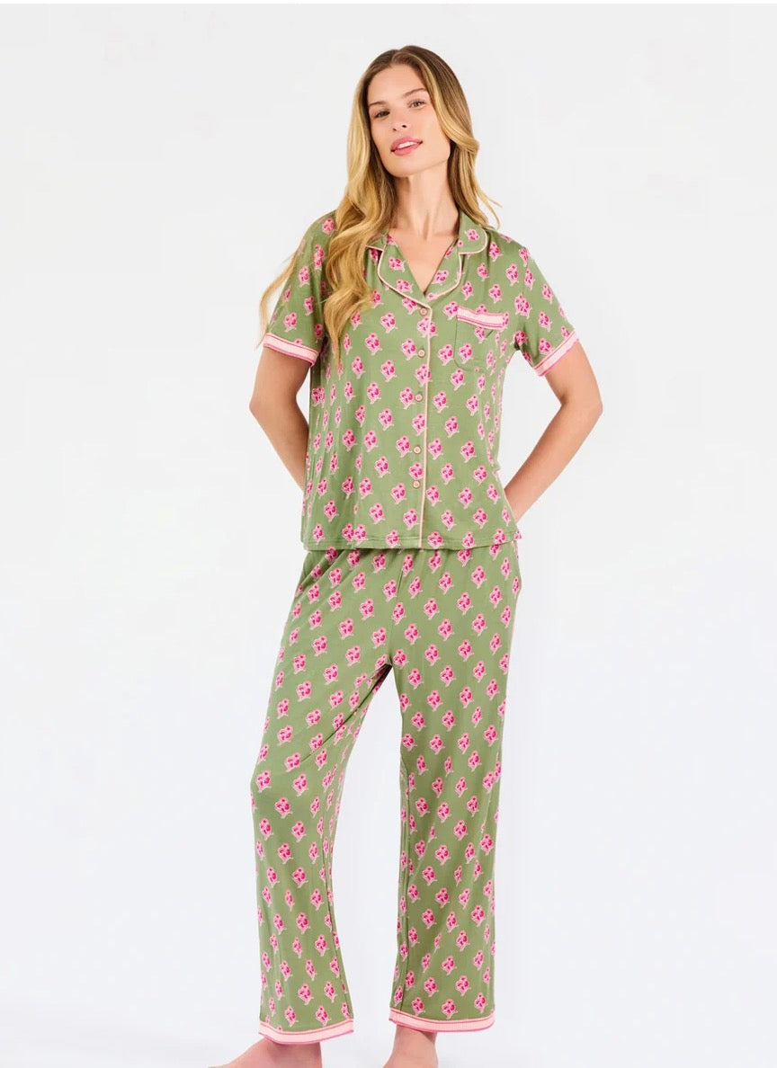 Block Print Charolette PJ Set