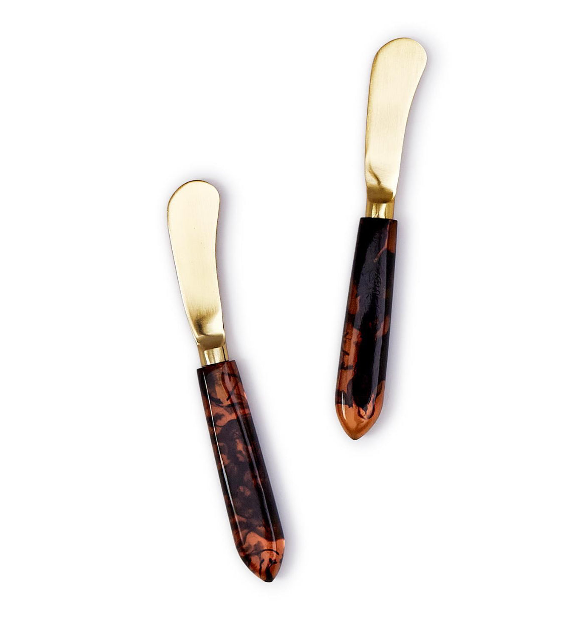 Tortoise Swirl Spreader Set of 2