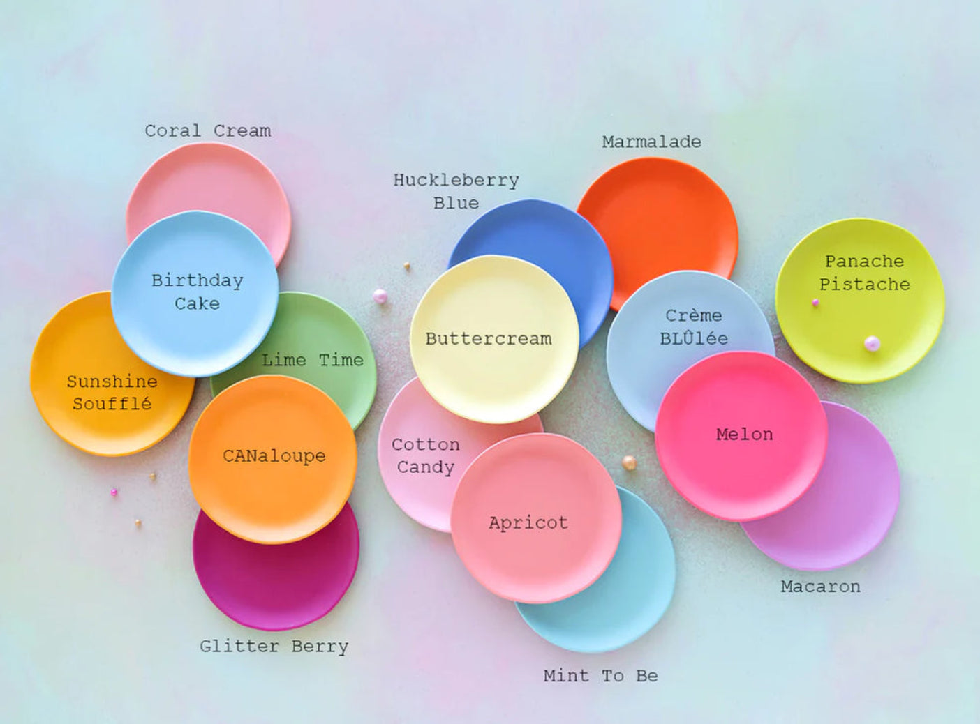 Rainbow Melamine 11” Dinner Plate
