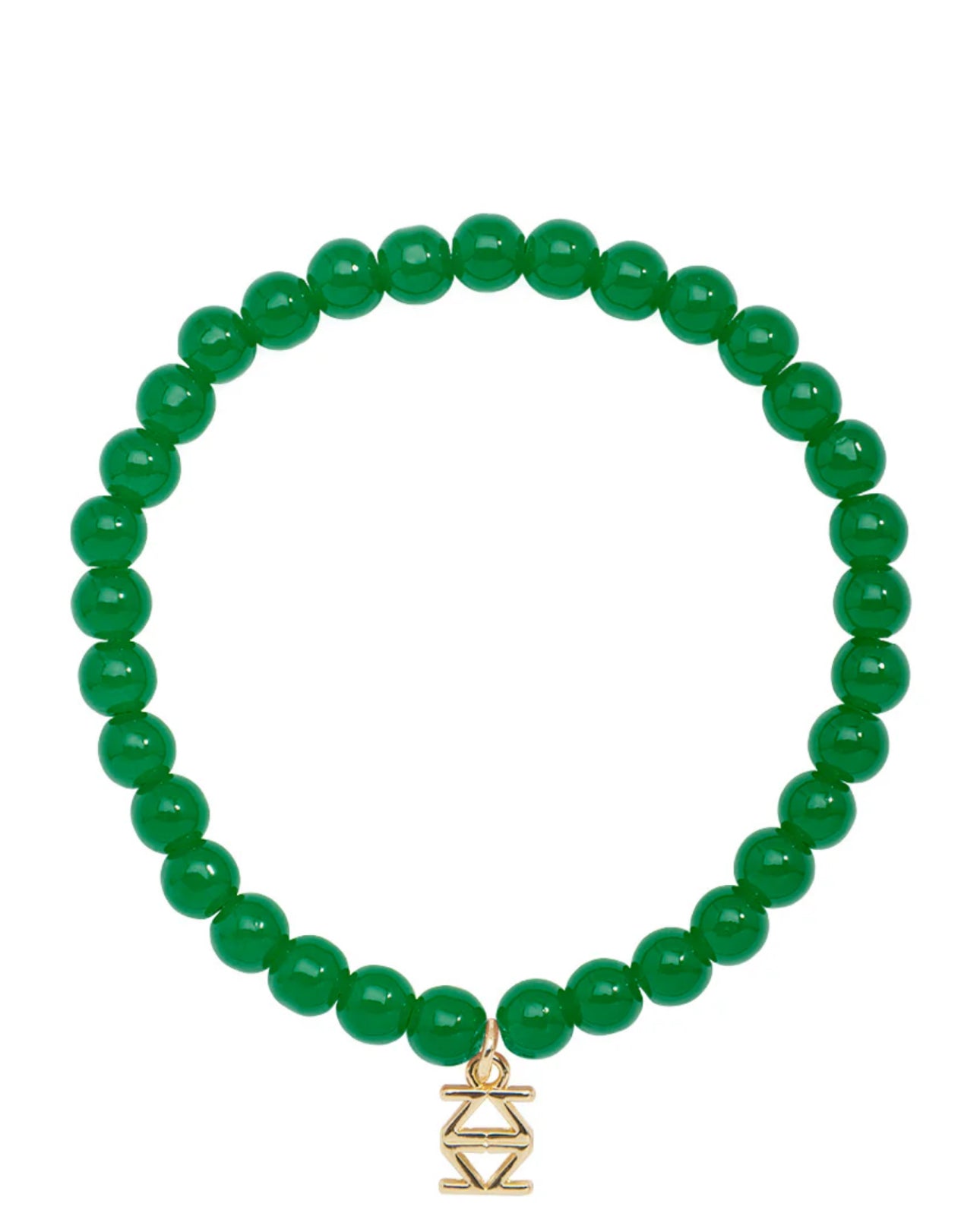 Glass Bead Small Stretch Bracelet
