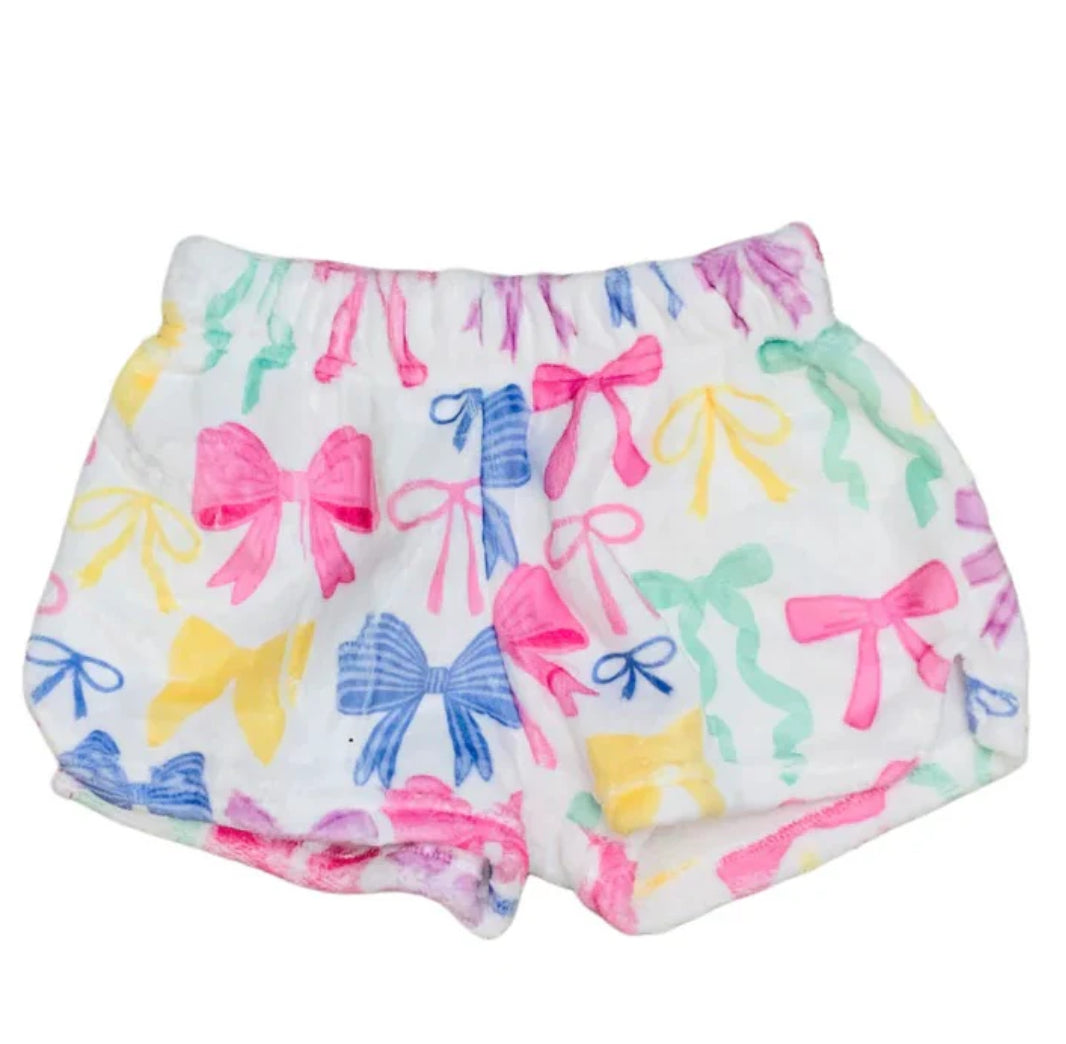 Pretty Bows Plush Shorties