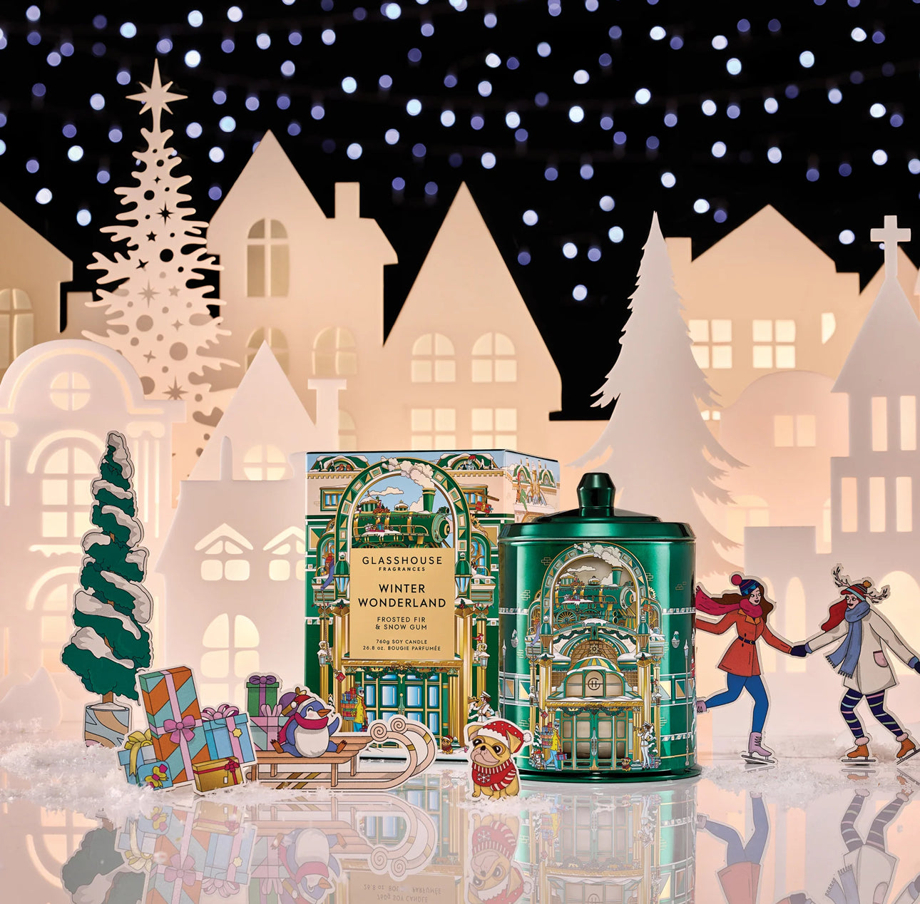 Winter Wonderland 13.4 oz Glasshouse Candle