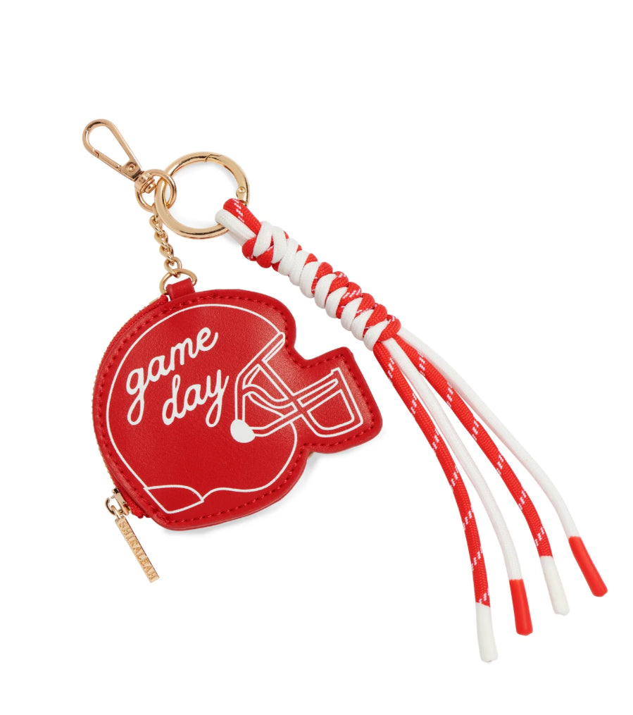 Helmet Bag Charm / Red
