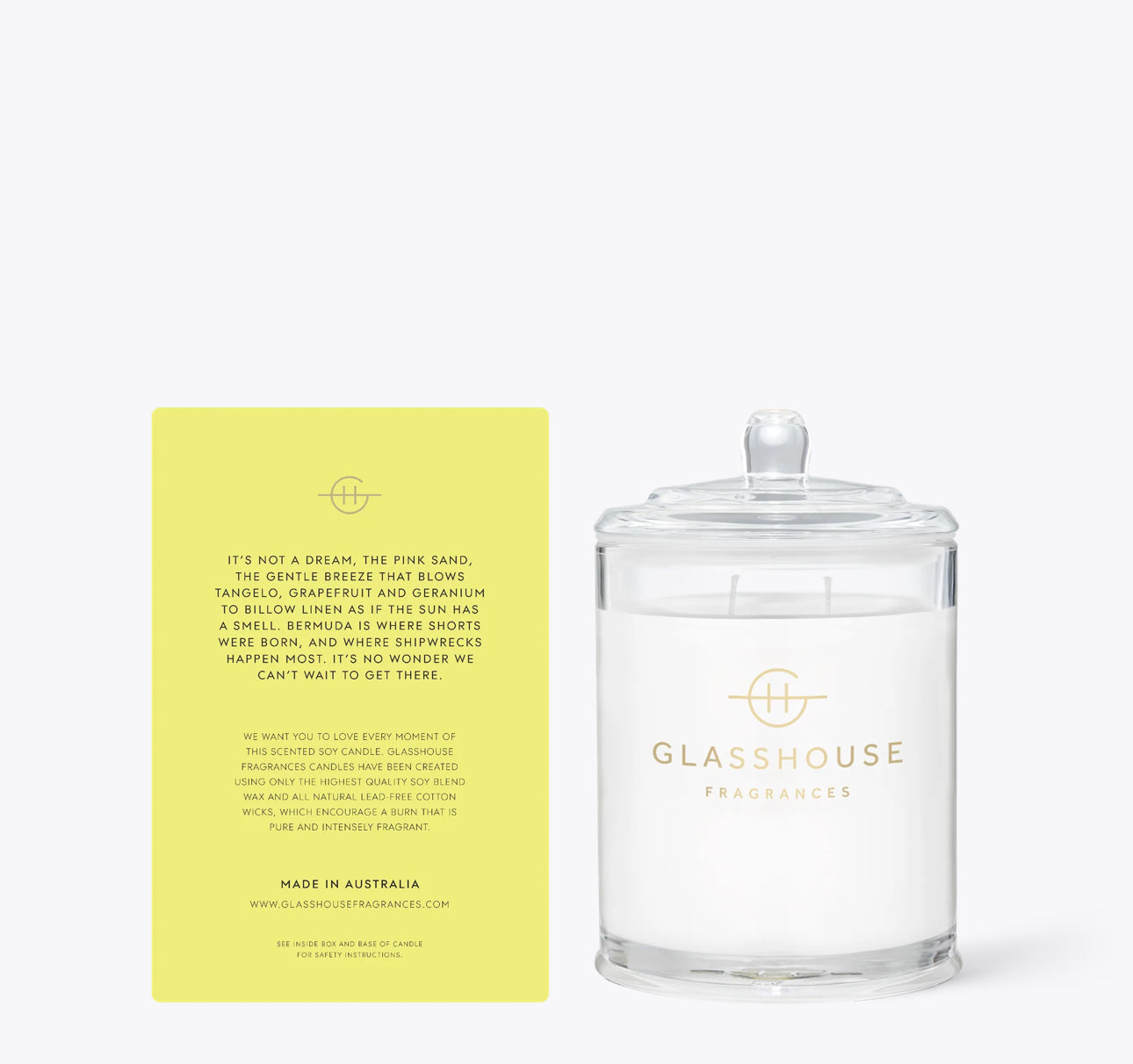 Glasshouse Sunkissed in Bermuda 13.4oz Candle