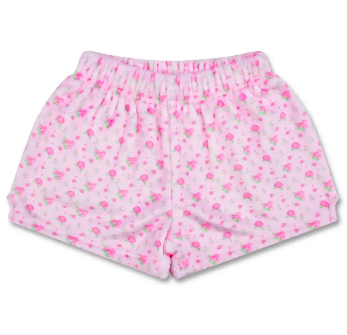 Pretty in Pink Plush Shorts
