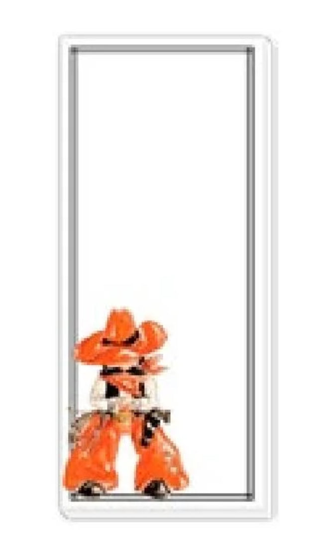 OSU Gameday Skinny Notepad