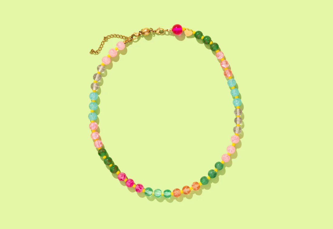 Grace Colorful Stone Necklace by Taylor Elliott