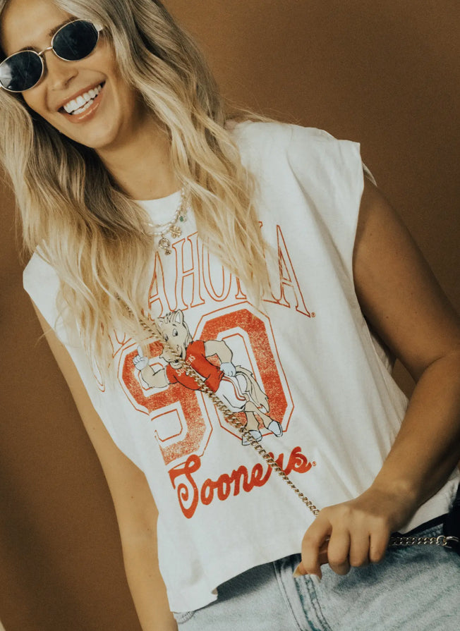 OU Sooners Club Mascot Muscle Tank