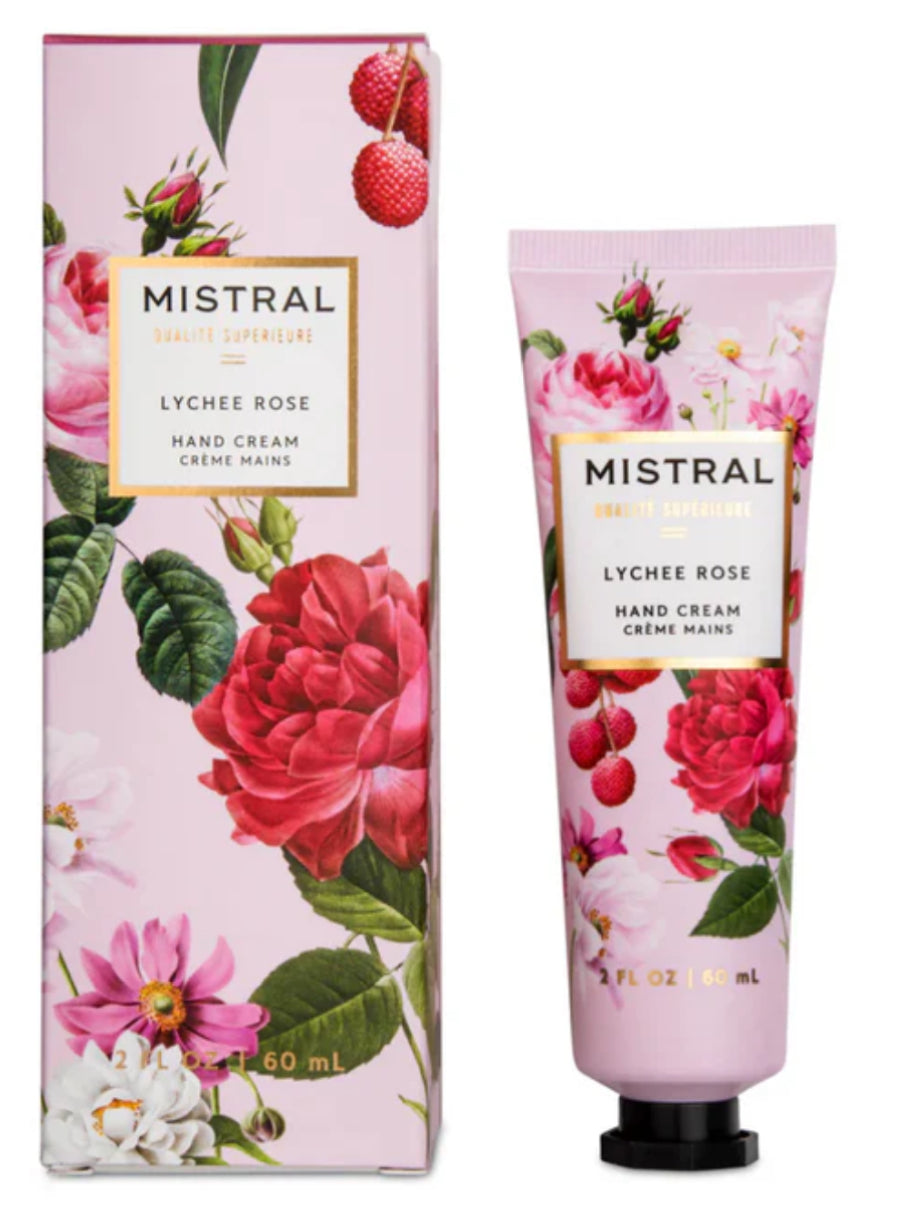 Mistral Luxe Hand Cream Lychee Rose