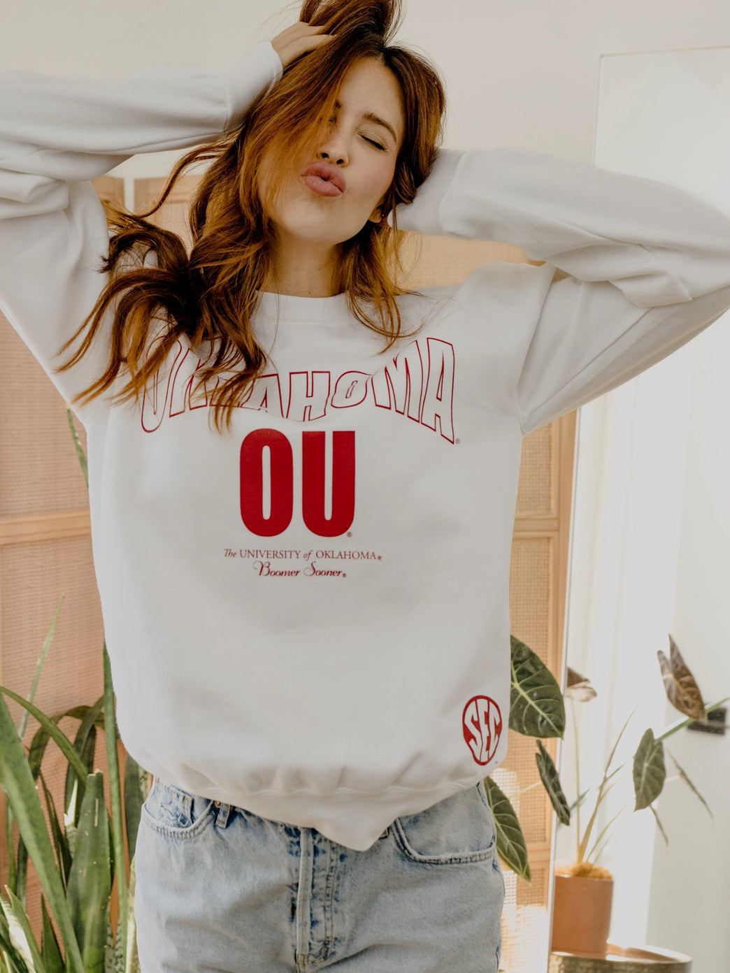 OU SEC Sporty Sweatshirt