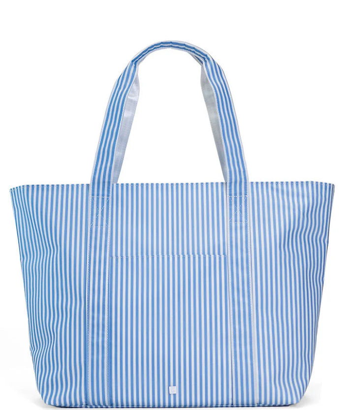 TRVL Jumbo Tote / PIMLICO STRIPE CHAMBRAY