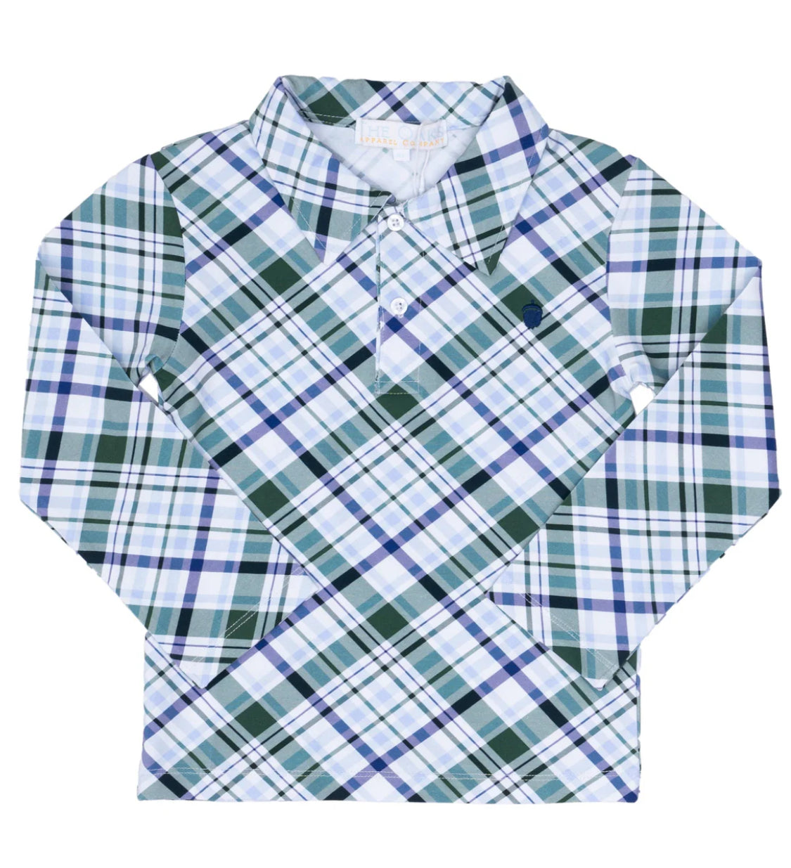 The Oaks Apparel Watson Polo Ivy League Plaid
