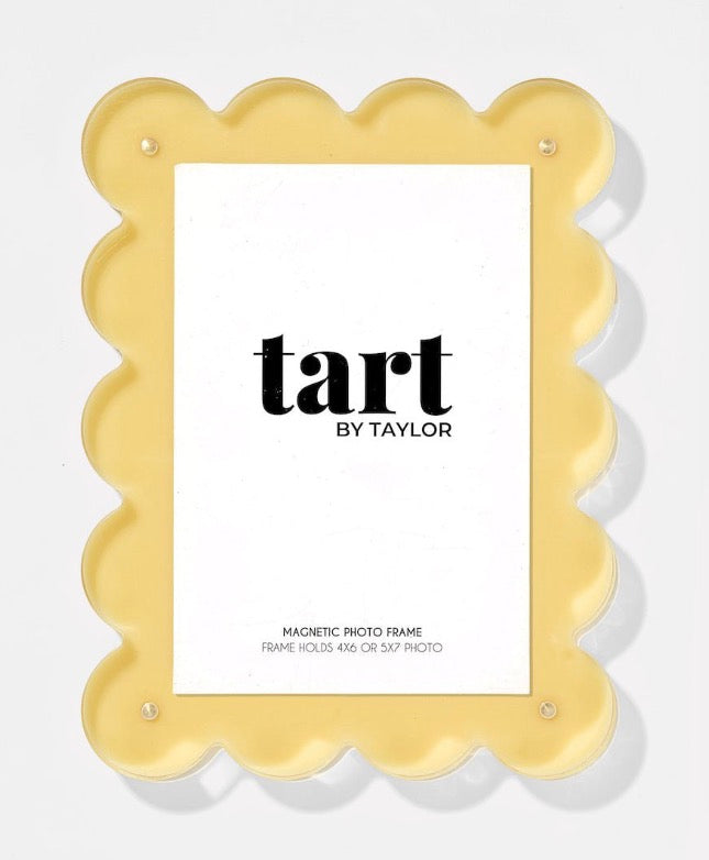 Butter Yellow Acrylic Picture Frame