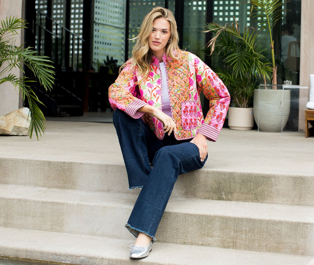 Patchwork Quilted Jacket