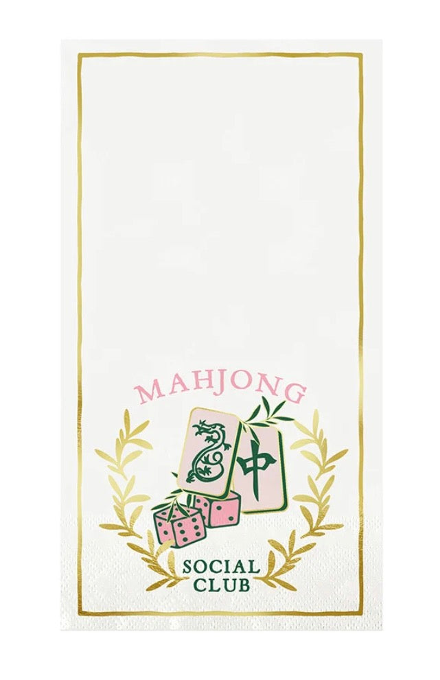 Mahjong Guest Napkins