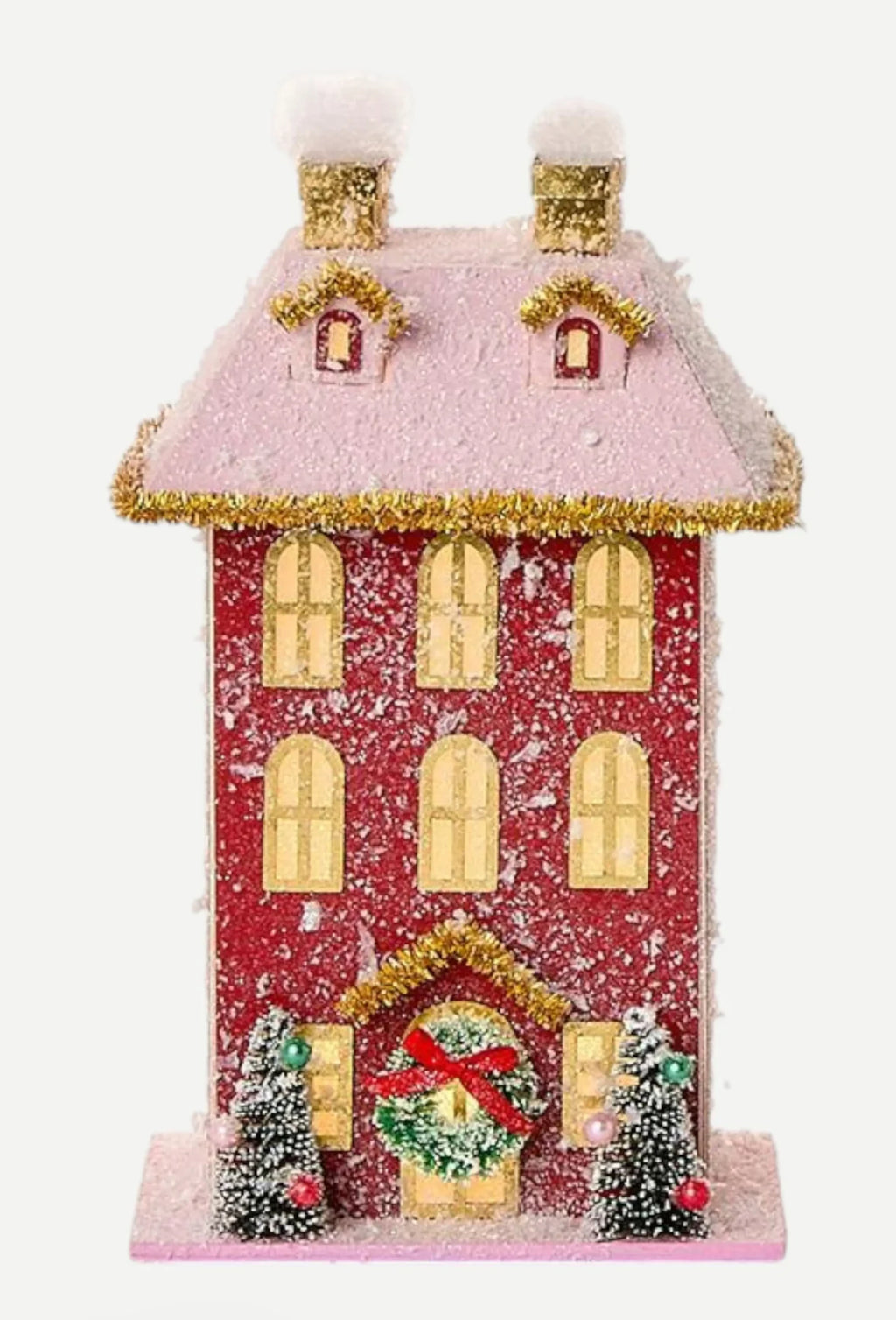 Two’s Company Light Up Christmas Houses