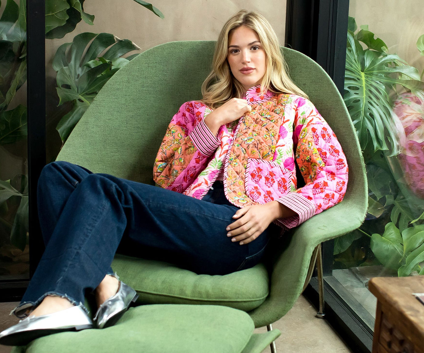 Patchwork Quilted Jacket