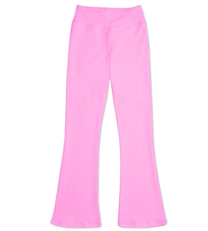 Pretty Pink Flare Leggings