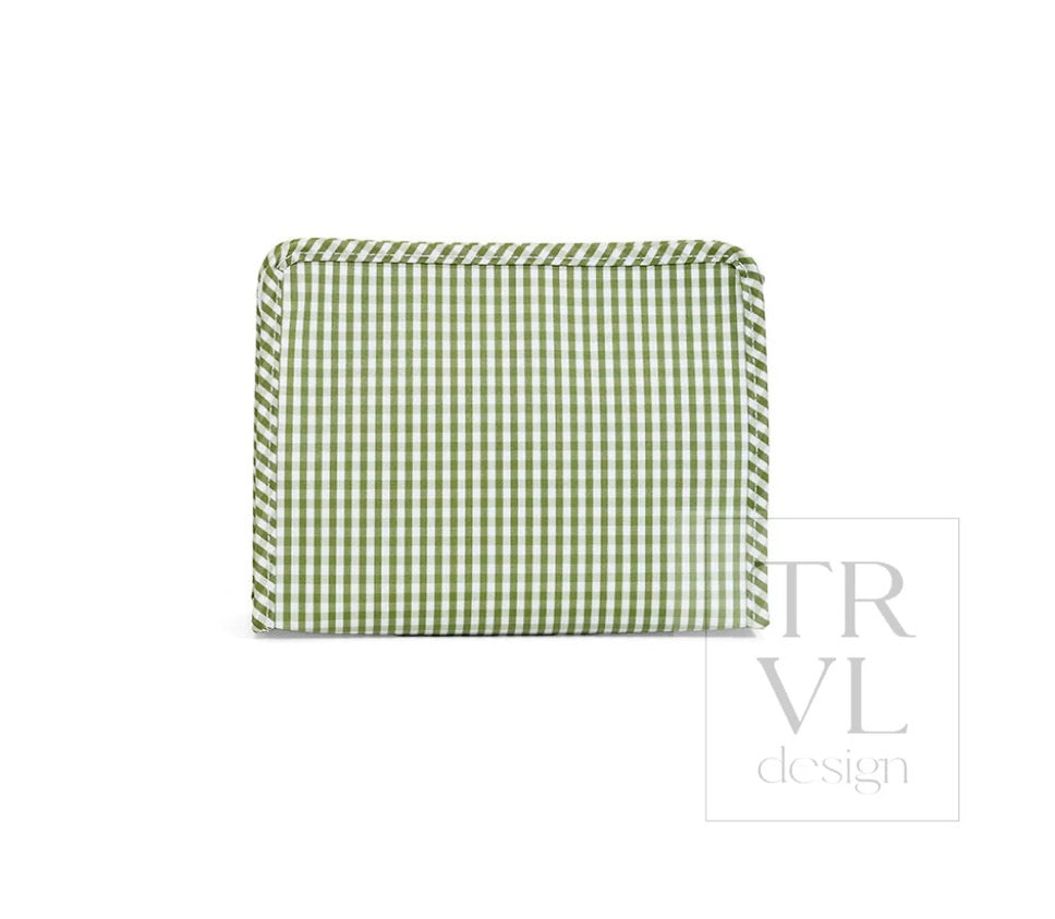 TRVL Roadie Large | Gingham Moss
