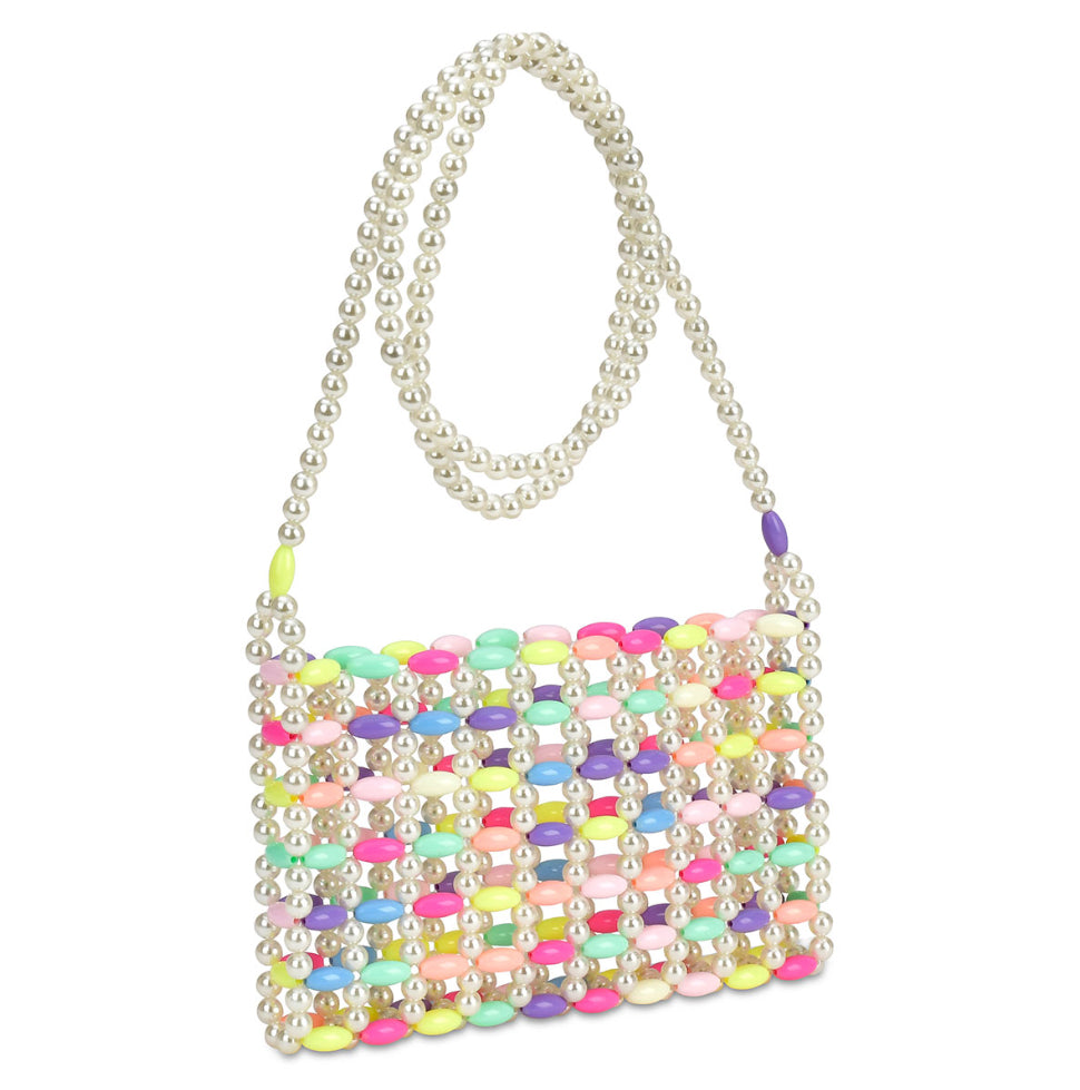 Pretty Pearl Pastel Crossbody Clutch