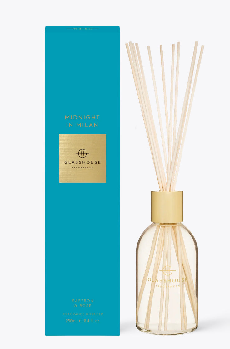 Midnight in Milan 250mL Diffuser by Glasshouse