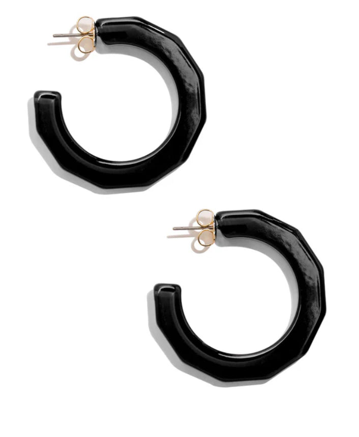 Small Textured Hoop Earrings