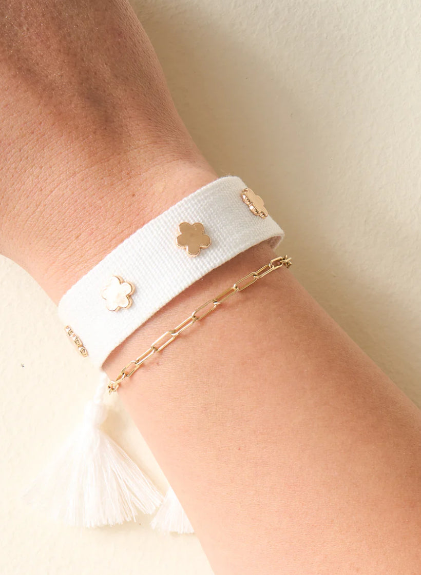 The Darling Effect woven Stacker Bracelet