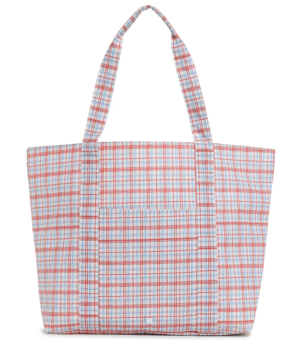 Classic Red Plaid Jumbo XL Tote by TRVL Design