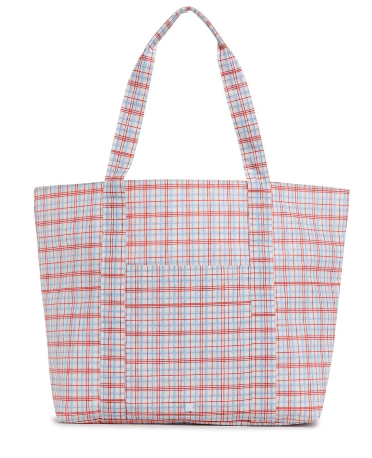 Classic Red Plaid Jumbo XL Tote by TRVL Design