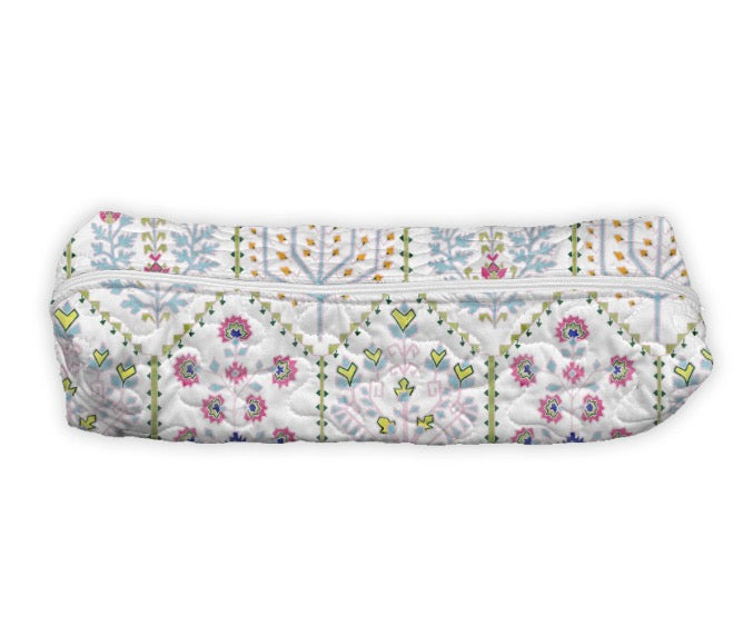 Tavi White Quilted Hot Tools Bag  | Ida Mae Home