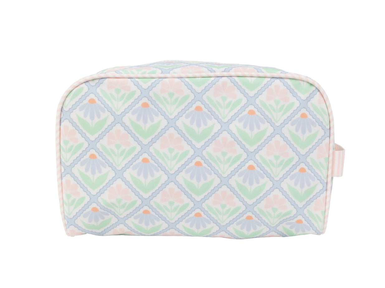 The Dopp Kit Pastel Floral Apple of My Isla