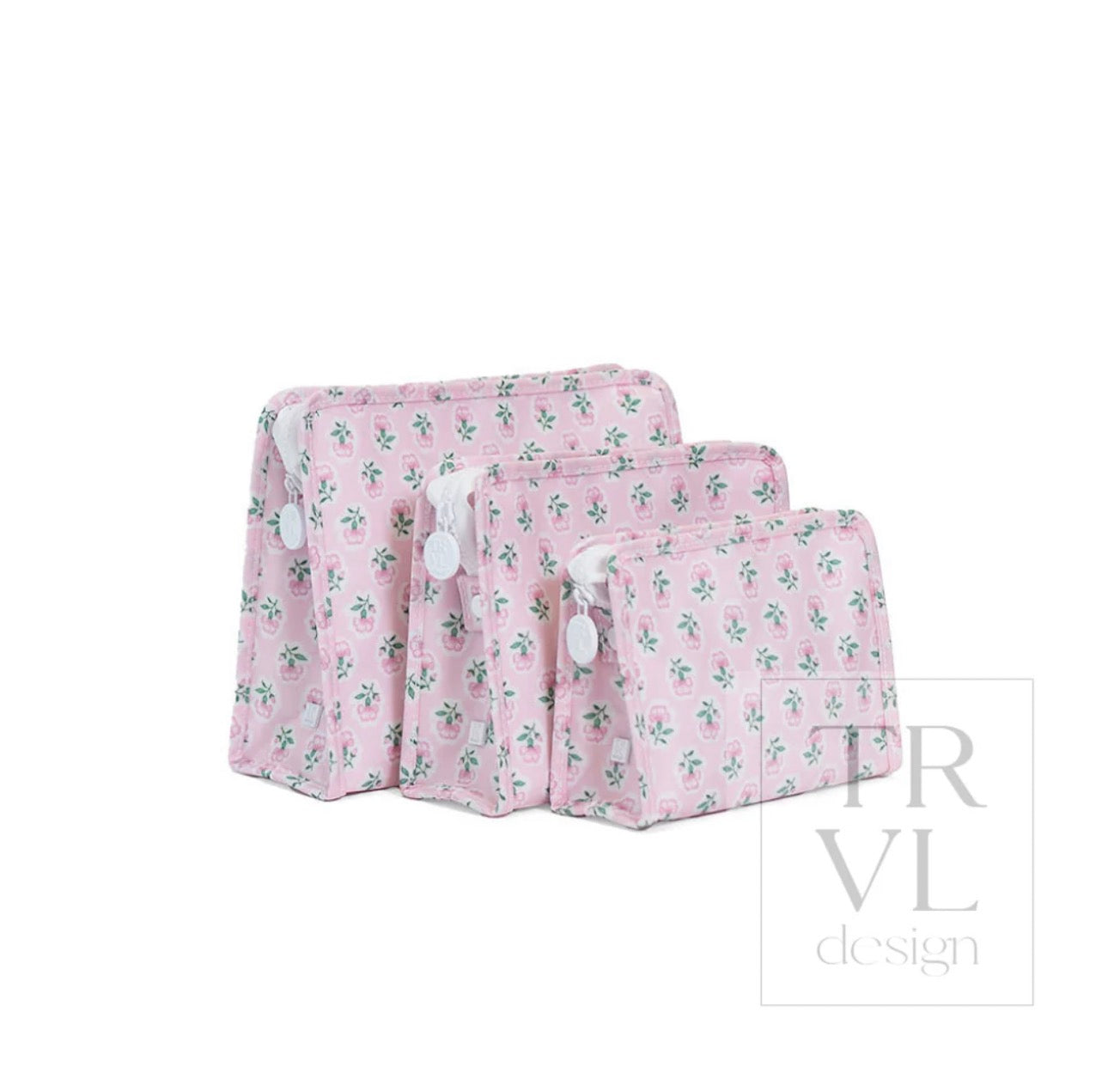ROADIE SMALL ZIP POUCH | Petite Fleur Pink