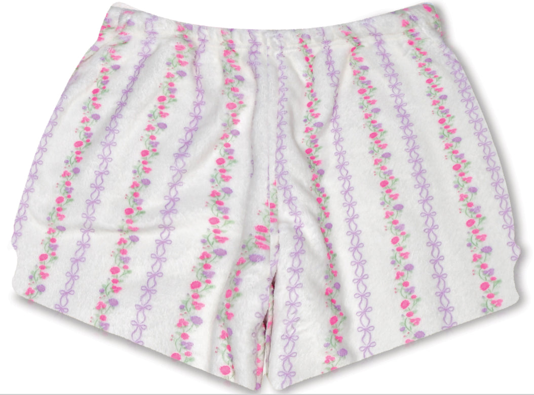 Sweet Heart Vine Plush Shorties