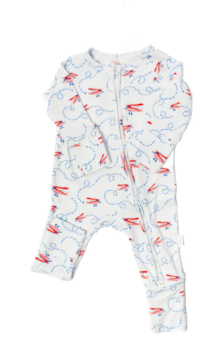 Airplanes Sleep Romper: The Uptown Baby