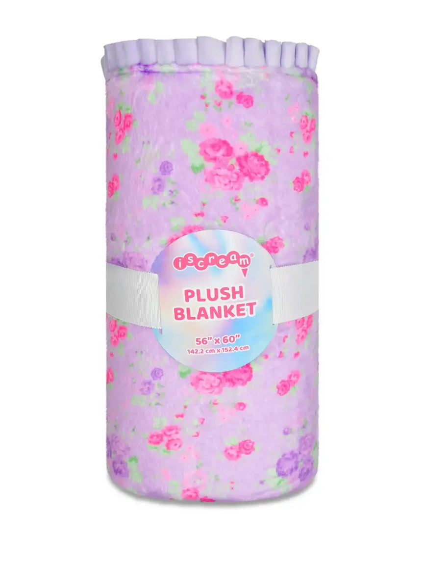 Forever Floral Plush Blanket