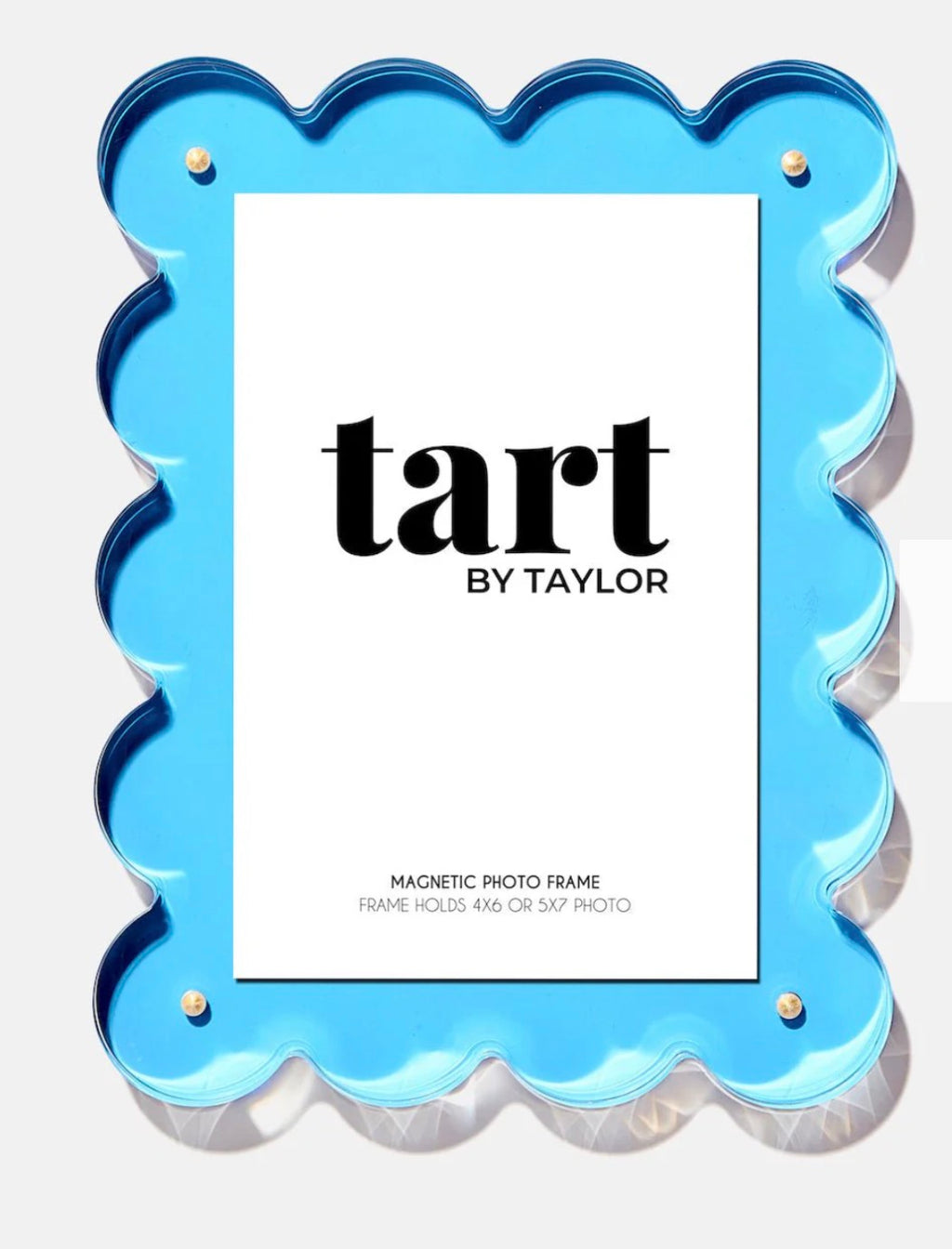 Neon Blue Acrylic Picture Frame