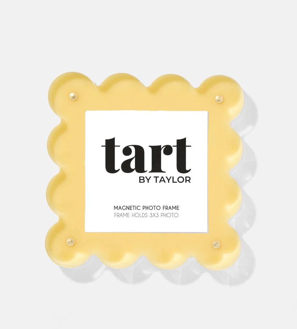 Butter Yellow Mini Acrylic Picture Frame
