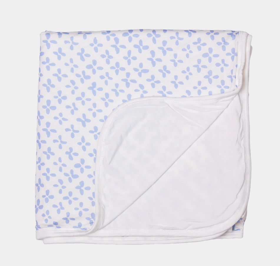 Blue Clover Blanket: The Uptown Baby