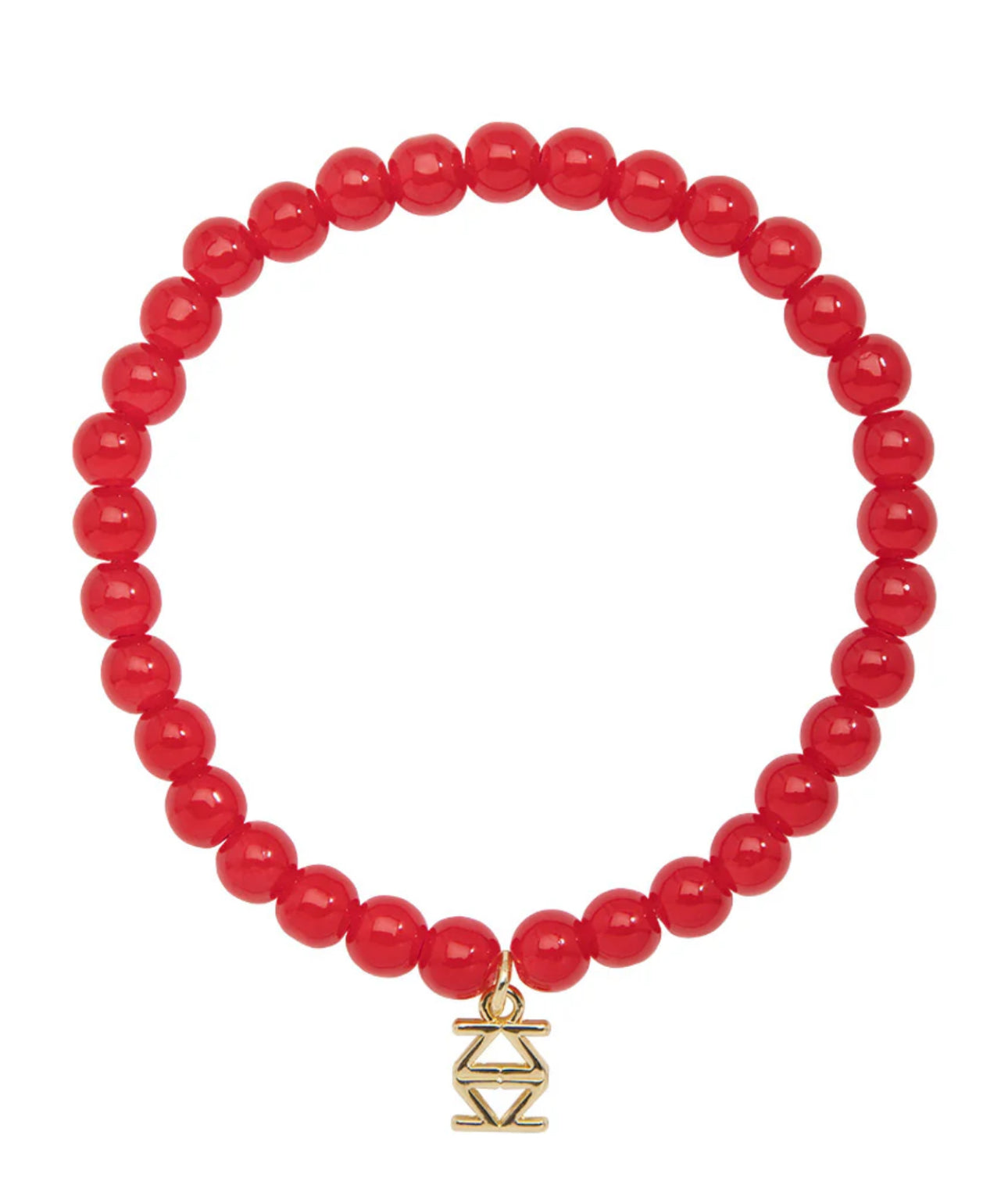 Glass Bead Small Stretch Bracelet