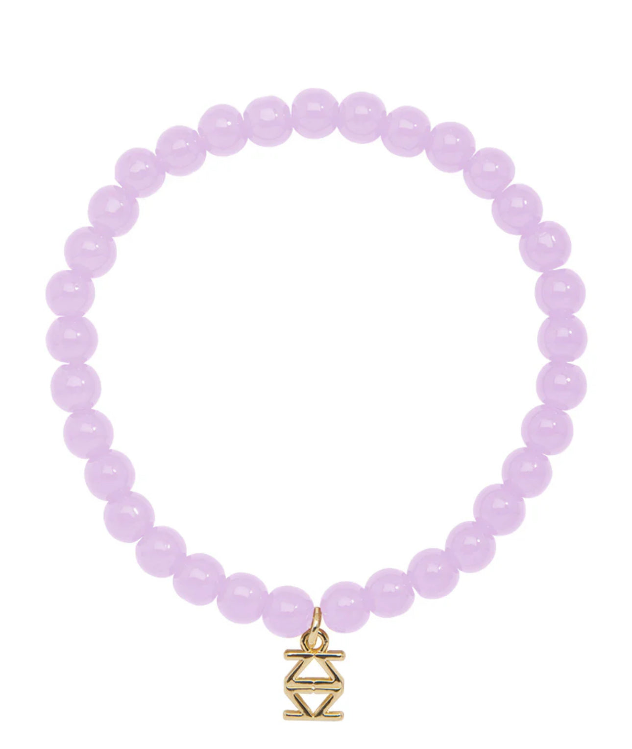 Glass Bead Small Stretch Bracelet