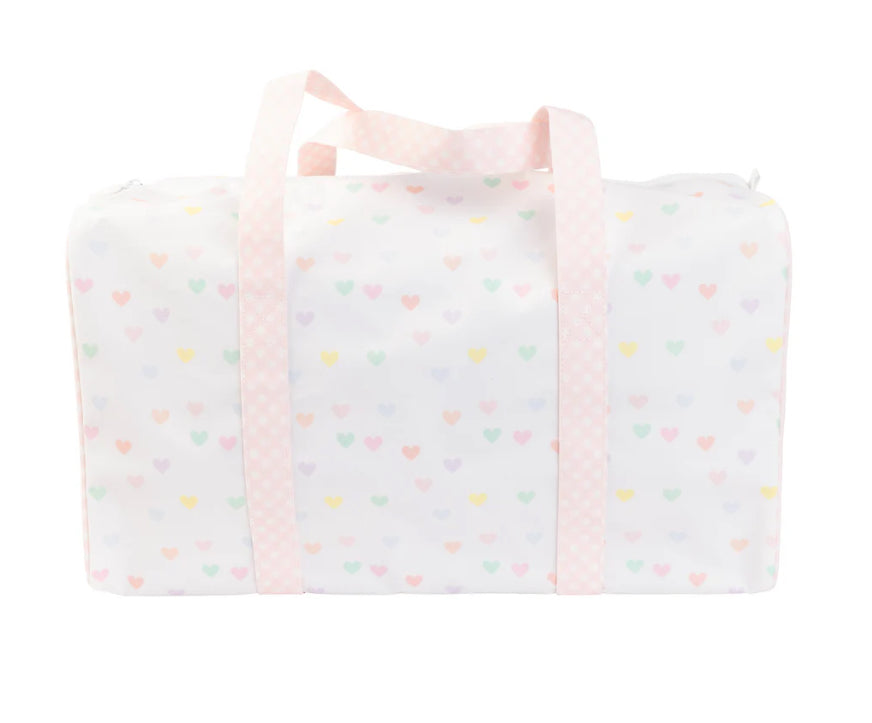 Hearts Duffle Bag by Apple of My Isla
