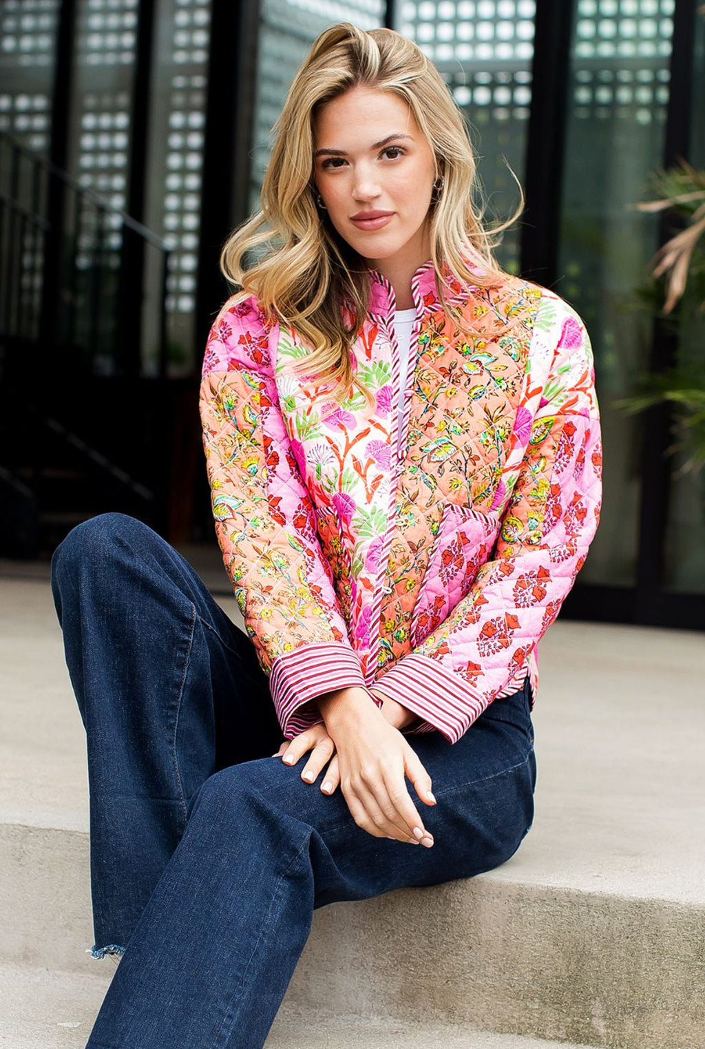 Patchwork Quilted Jacket