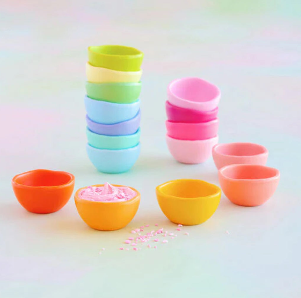 Rainbow Melamine 3.25” Trinket Bowl