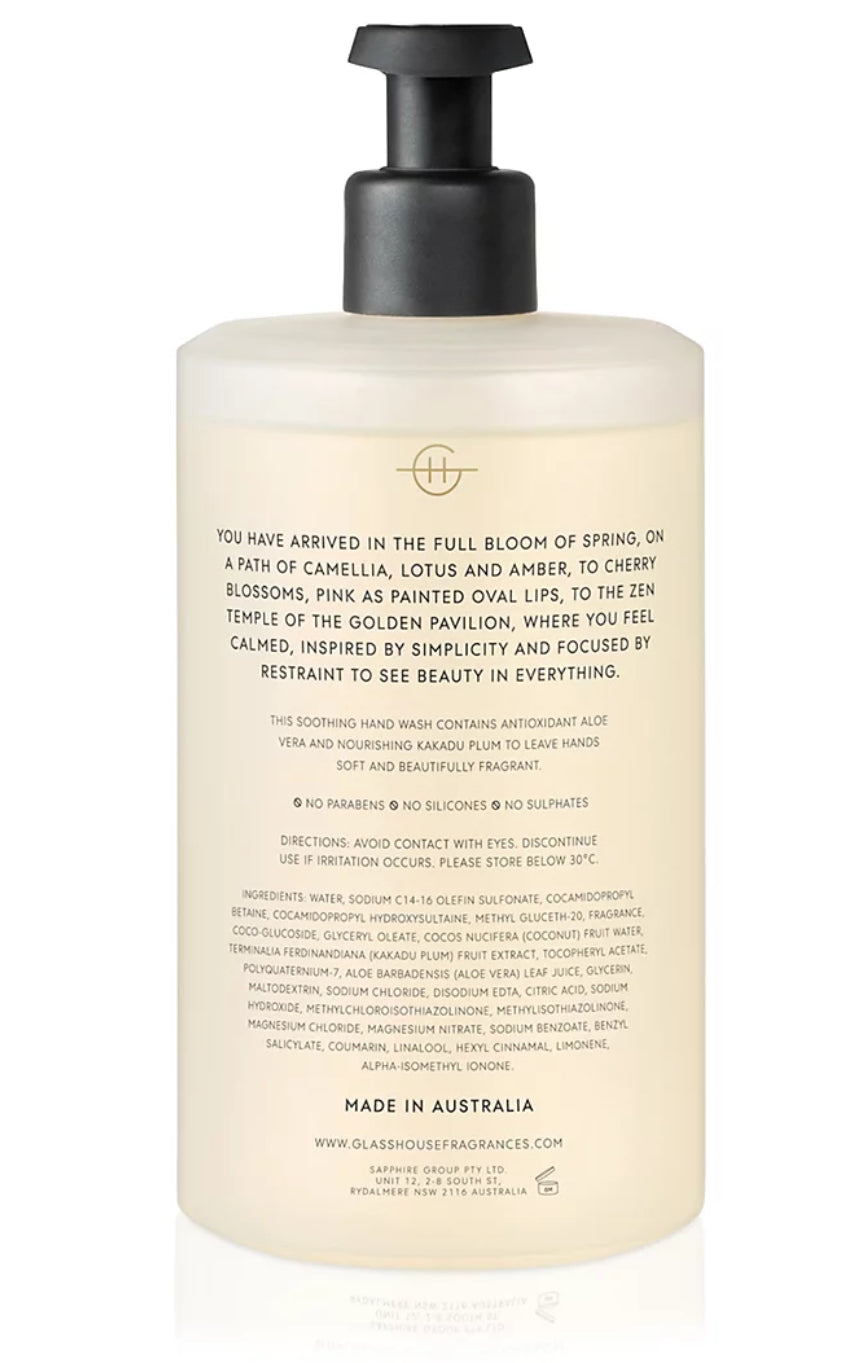 Glasshouse Fragrances Kyoto in Bloom Hand Wash 15.2 fl. oz