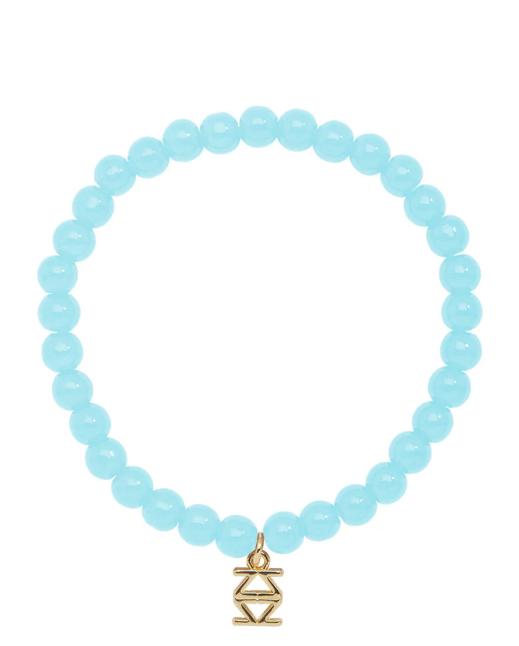 Glass Bead Small Stretch Bracelet