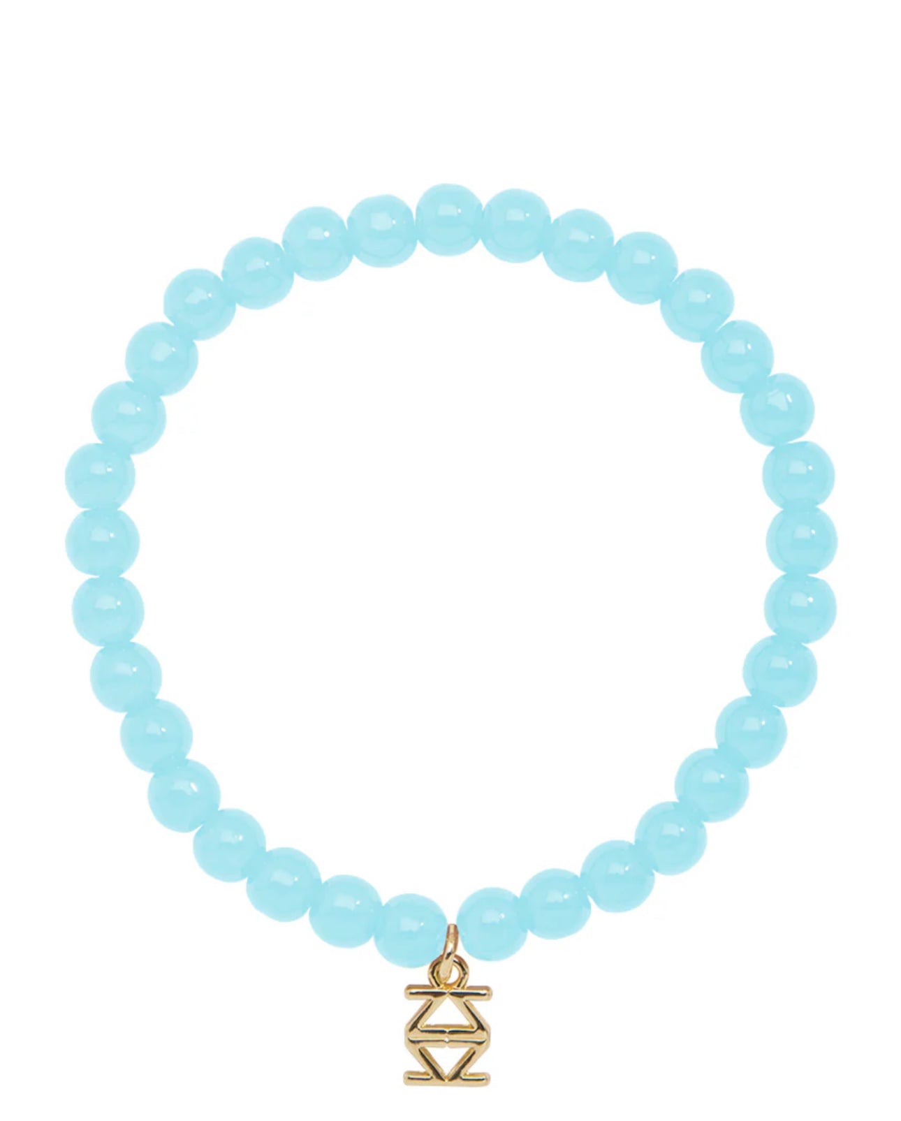 Glass Bead Small Stretch Bracelet