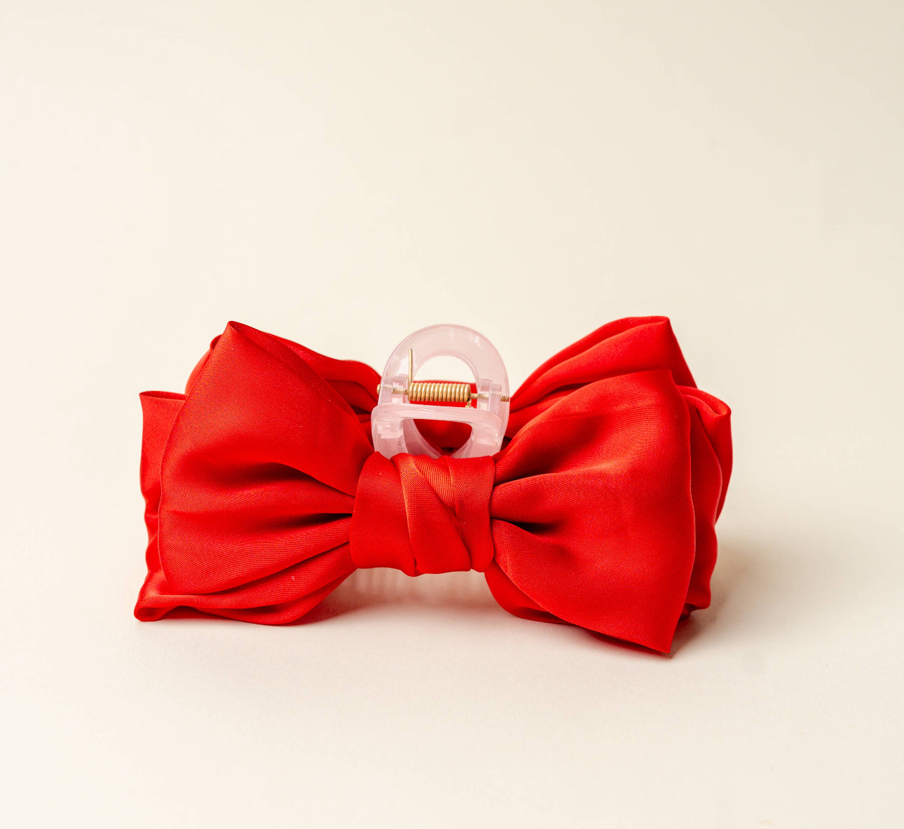 Satin Bow Darling Effect Claw Clip