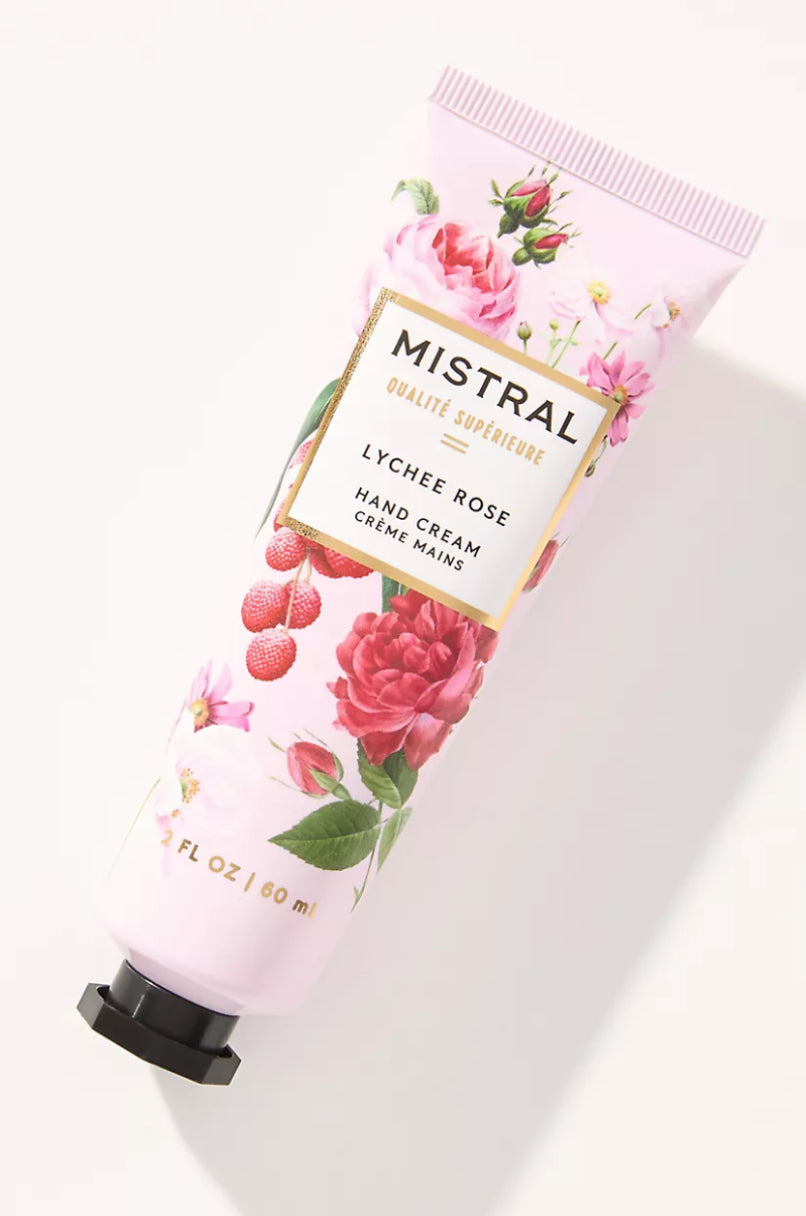 Mistral Luxe Hand Cream Lychee Rose