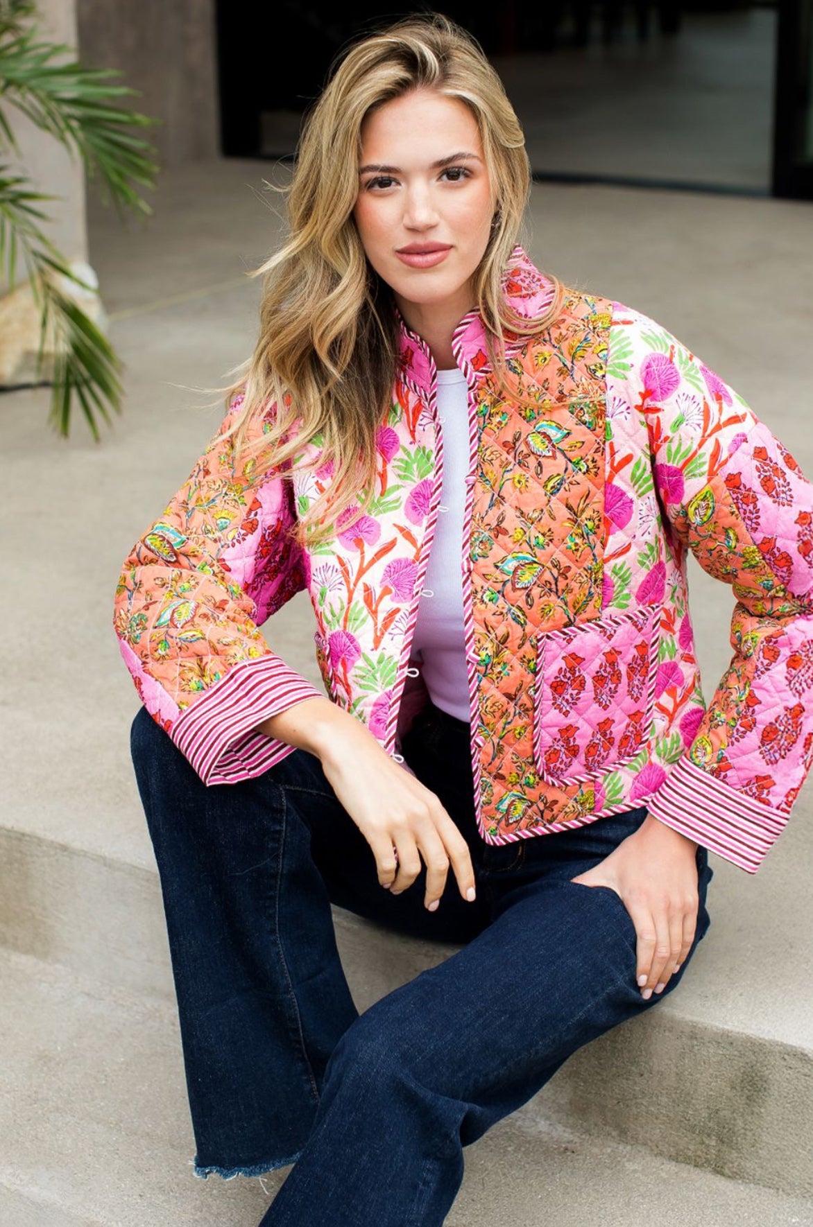 Patchwork Quilted Jacket