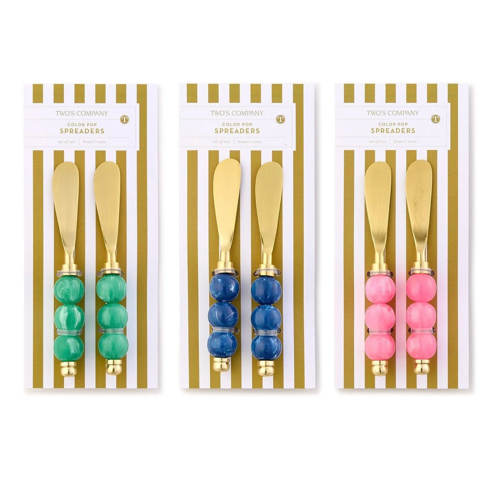 Color Pop Set of 2 Spreaders